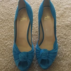 Peeptoe Christian Louboutins